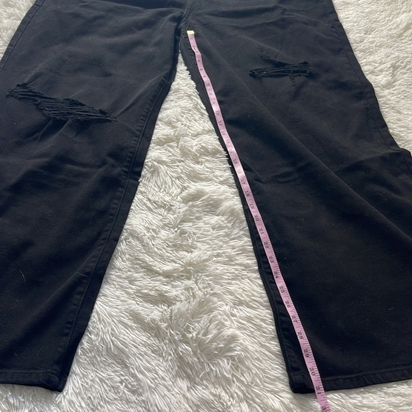 Fashion Nova Oh So 90's Ripped Wide Leg Jeans - Picture 4 of 10